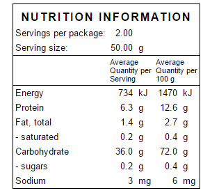 Freekeh Wheat Nutrition Information