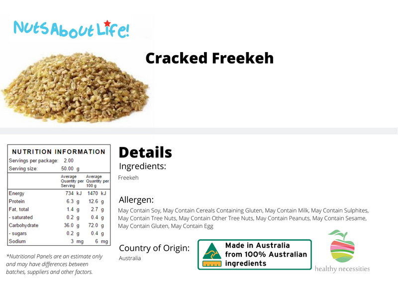 Freekeh Wheat Details