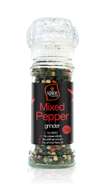 Spice Grinder Set (Pink Rock Salt + Whole Pepper Melange)