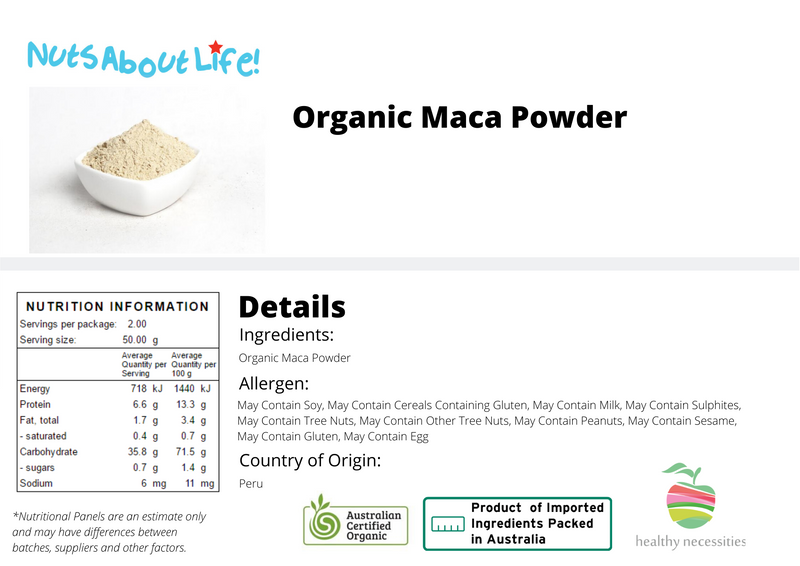 Organic Maca Powder