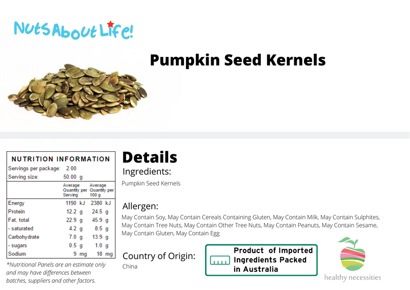 Pumpkin Seeds Nutrition