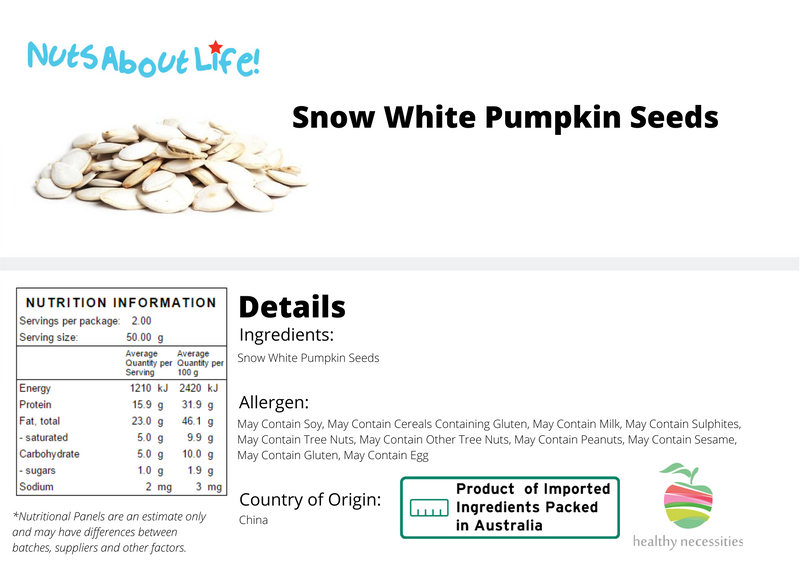 Snow White Pumpkin Seeds