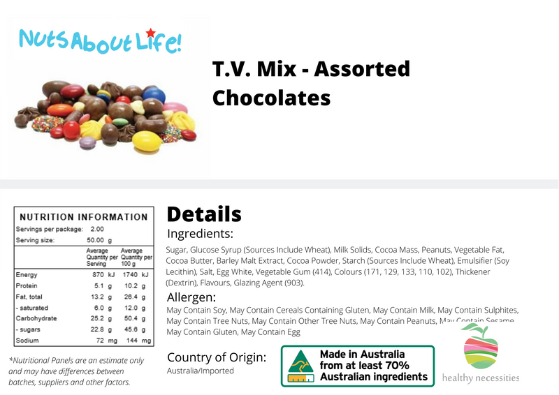 T.V Mix (Assorted Chocolates)