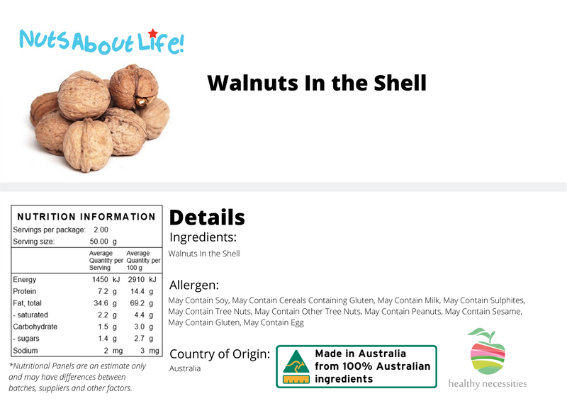 Walnuts Nutritional Information