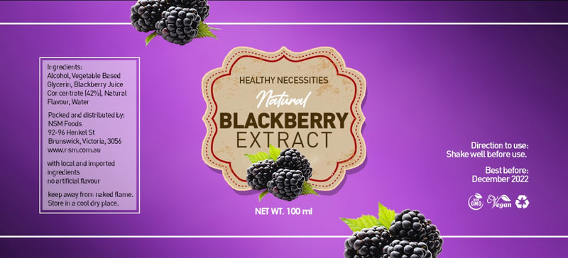 Natural Blackberry Extract