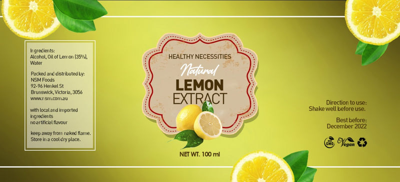 Lemon Terpenless Extract