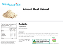 Almond Meal Natural (Almond Flour) - Nuts About LifeAMN5469Nuts About Life