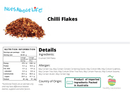 Chilli Flakes - Nuts About LifeCHIF9389Nuts About Life