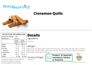Cinnamon Quills - Nuts About LifeCINQ5381Nuts About Life