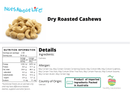 Dry Roasted Cashews - Nuts About LifeDRC8697Nuts About Life