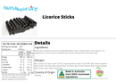 Fresh Licorice Sticks - Nuts About LifeLS3579Nuts About Life