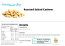 Roasted Salted Cashews - Nuts About LifeRSC4422Nuts About Life
