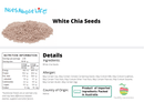 White Chia Seeds - Nuts About LifeWCS1185Nuts About Life
