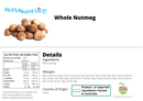 Whole Nutmeg - Nuts About LifeNUTW829Nuts About Life